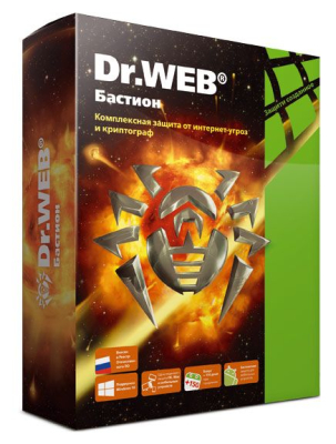 Ключ активации DR.Web 3PC Anti-virus с Криптографом 2Y (LHW-AR-24M-3-A3) 